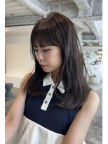 エニイ(ANY)&nbsp;【sayu】オリーブベージュ 千葉美容室　千葉カット