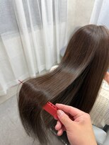 ランプシー 鹿児島中央(Lampsi) ハッシュカットグレージュデザインカラー鹿児島中央