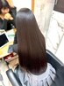 丸くなる縮毛矯正コース (カット+丸くなる縮毛矯正) 22,000円