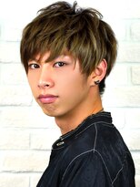 パティオンツー(PATIONN2)&nbsp;メリハリツーブロック無造作メンズショート【表参道 青山 原宿】