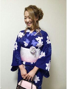 エヌエービー 池袋店(N.A.B.) ルーズアップ（ヘアセット）