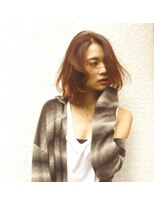 ボタニウム バイ アールサロン(BOTANIUM by RrSALON)&nbsp;【BOTANIUM】LA風大人ルージュブラウニーロブ