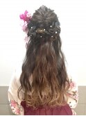 卒業式ヘアセット6