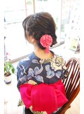  浴衣の季節♪イイですね☆浴衣・髪型・着付【BELL桜新町/用賀】