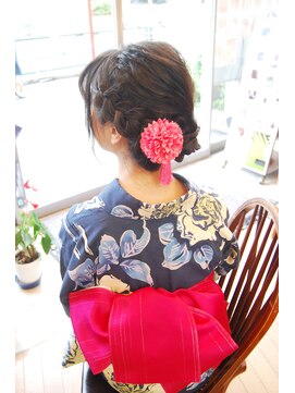 ベル(BELL) 浴衣の季節♪イイですね☆浴衣・髪型・着付【BELL桜新町/用賀】