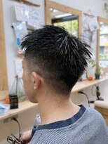 キュアキュア(Cure2) 「刈り上げグラデーション」メンズベリーショート