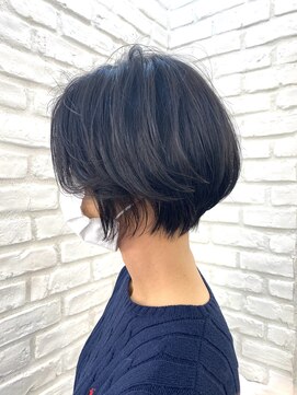 ニューモヘアー 立川(Pneumo hair) お手入れ簡単ナチュラルショートボブ