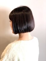 ピュアソウル(Pure Soul)&nbsp;ニューヨークドライカットで暗髪ラウンドマッシュボブ![渋谷]