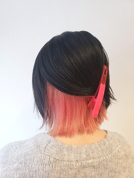 アローズ ステラプレイス店(HELLO'S) ちょいレイヤー×派手インナーカラー