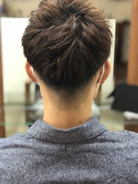 プース ヘアー(Pousse hair) ツーブロック×ナチュラルベージュ