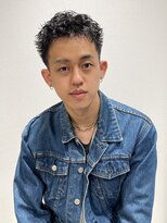 癖毛活かしおしゃれショートスクエアアップバング