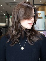 セシルへアー JR京都駅前店(Cecil hair)&nbsp;エアリーカール/うる艶髪/ショコラアッシュ/サイドバング