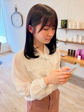 ロンド ヘアー(Rondo. Hair) 毛先ワンカールミディアム