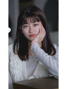 ガーデン ジングウマエ(GARDEN jingumae) 暗髪/シースルーバング/フレンチガーリー/フルバング/髪質改善