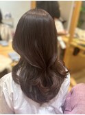 10代20代30代40代マロンベージュレイヤーカット