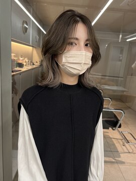 サイン 表参道(SIGN) ザクザクレイヤーカット巻き方簡単ミディアム ロング韓国表参道