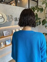 ベーシス(Basis) 【Basis福田】ボブパーマ×ラベンダーブラウン