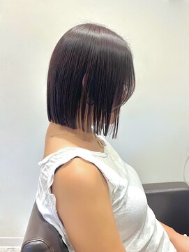 トマト(TOMTO) 【RENA】ぱつっとボブ_切りっぱなしボブ