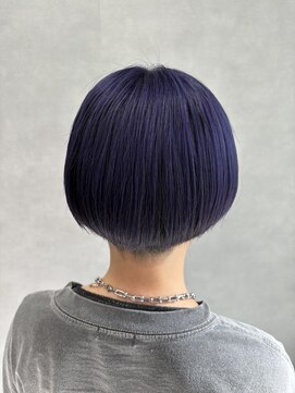 ヘアサロン ドットプラス 町田店(dot. plus) 【山本　直幸】アンブレラカラー×ムラサキ