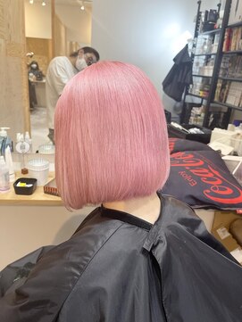 いろあそび 八王子 エンドカラー/ホワイトブロンド/くすみベージュ/ブリーチ/20代