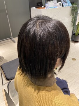 ビーズカラー イオンタウン米沢駅前店 自然な黒髪♪N.ナチュラルブラウン3トーン/12