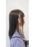 【倉敷 沖/calin】アッシュグレー×イヤリングカラー