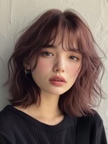 レヴ 草加店(LEV.)&nbsp;マッシュショート外ハネボブ 美髪 ワイドバング