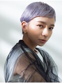 ホワイトラベンダー×ショート