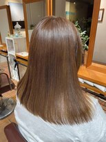 ミスト(mist) 〔mist:宇江城〕切りっぱなしミディアム/ベージュ/トステア #15