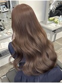 着物/フェミニンロング/似合わせカット/ウェーブミディアム/栄