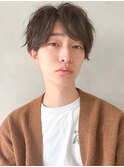 モテ髪ブルーブラックフェザーショート爽やかヘア#01mf0509