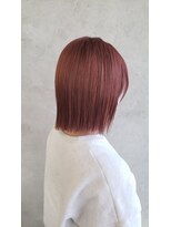 ニューカマー バイ ヘッドライト シブヤ(NEW COMER by HEADLIGHT shibuya)&nbsp;オレンジブラウン×ミディアムレイヤー