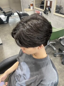 ミオ(Mio) 滋賀/南草津/メンズ美容室/波巻きツイストスパイラルパーマ