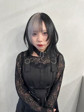 ティントバイアロブリーチ 大阪梅田(tint by alo bleach) 【TOMOKI】白色デザインカラー《大阪梅田駅》