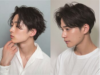 ノエリブ 名駅(noe liv)の写真/MEN'S×髪質改善オージュアトリートメント!パーマや縮毛矯正も何度も楽しめる◎[名駅/ヘッドスパ/学割U24]