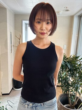 ユヌ(Une) kotaro こっくりブラウンと顔周りレイヤー