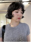 顔周りパーマ/パーマスタイル/ボブパーマ