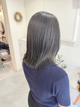 ウニ(uni) ◯きりっぱなし×深めグレー