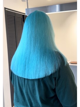 アンドソー 池袋(&so.) ハイトーンカラー/ホワイトブロンド／レイヤーカット/池袋