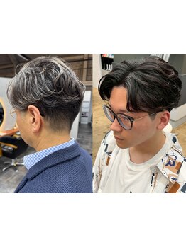 清潔感の出るメンズパーマのデザインをご提案！ビジネスシーンでもプライベートでもお洒落なスタイルに！