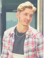 ワースホワイル(WORTH WHILE)&nbsp;刈り上げセンターパートサーフカール波巻きツイストスパイラル