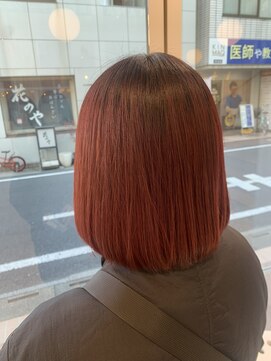 ルルバイアズール 草加店(LULU by azule) ダブルカラーレッド，ツヤカラー【草加】