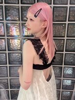 リンドトウキョウ ウメダ(LINDO TOKYO)&nbsp;梅田/大阪/くすみベージュ/ピンクヘアー/ダブルカラー/ブリーチ