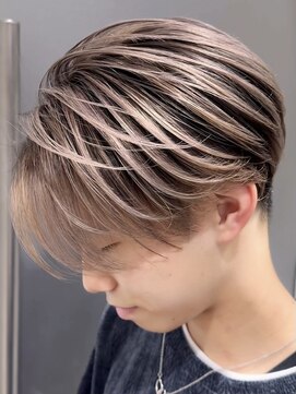 シナジー 本厚木(synergy) メンズバレイヤージュ【ベージュカラー】