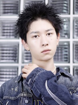 リップス 難波(LIPPS) 無造作スパイキーショート