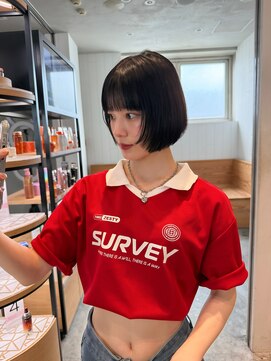 ヘア フラッグ 西葛西店(hair flag) ボブ×フェイスレイヤー