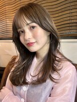 トレス(TRESS) レイヤー/顔まわりレイヤー/フェイスレイヤー/ブリーチなし