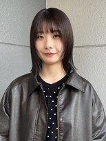 ヘアーアイストゥーレ(HAIR ICI TRE)&nbsp;透明感カラーワンカラーブラウンベージュ似合わせカット