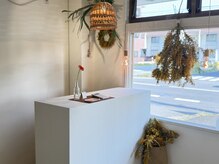 モク(mok)の雰囲気（自然光がしっかり入る明るいサロンです。）