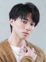フィフス 大分(fifth)&nbsp;大分シャドウパーマメンズカットラウンドマッシュツーブロック